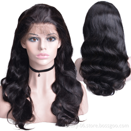 Factory Price Hair Overnight Delivery Lace Wigs Natural Color 100 Brazilian Virgin Human Hair Lace Front Wigs
